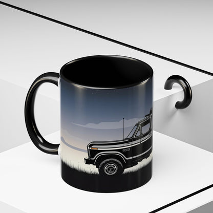 Coffee Mug - Rustic Pickup Truck Vintage Nature Lover Camping Cup