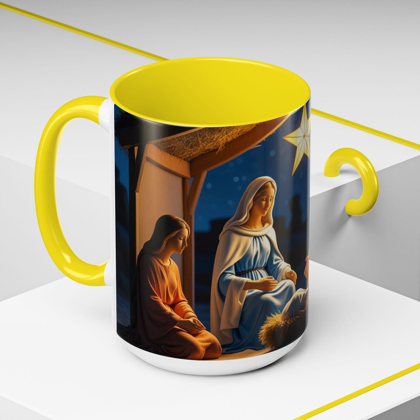 Christmas Celebration Coffee Mug -North Star Mug