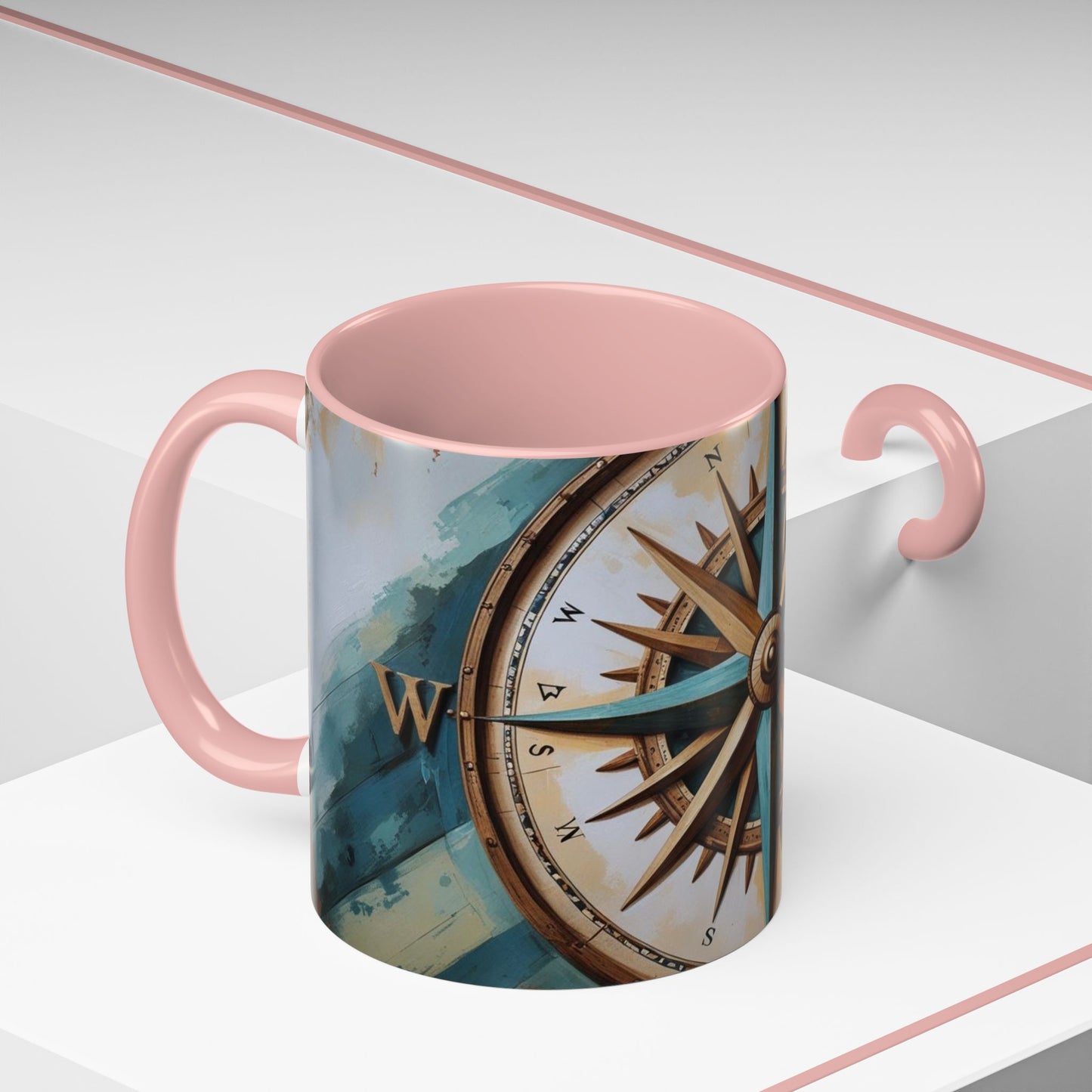 Nautical Compass Mug - Adventure Lover Gift