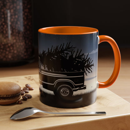 Coffee Mug - Rustic Pickup Truck Vintage Nature Lover Camping Cup
