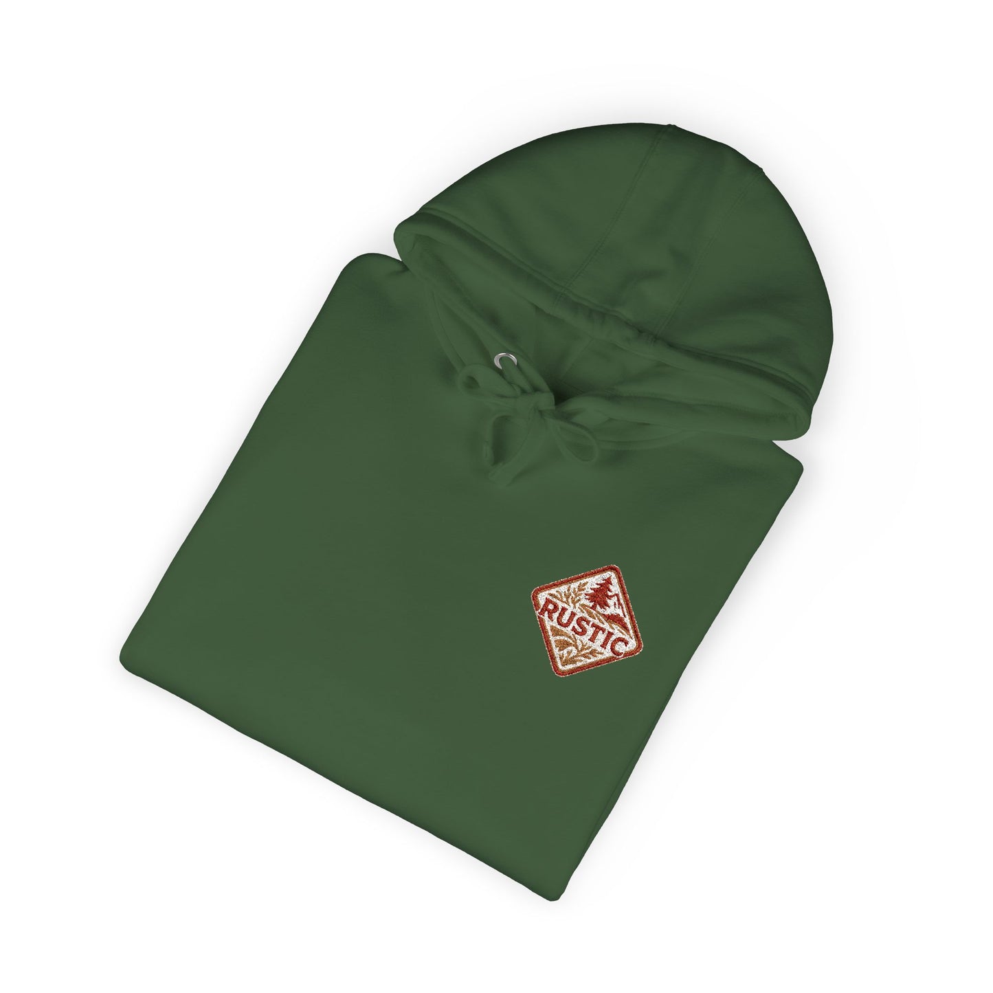 Cozy Rustic Graphic Hoodie - Unisex Fleece Pullover