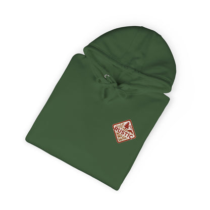 Cozy Rustic Graphic Hoodie - Unisex Fleece Pullover