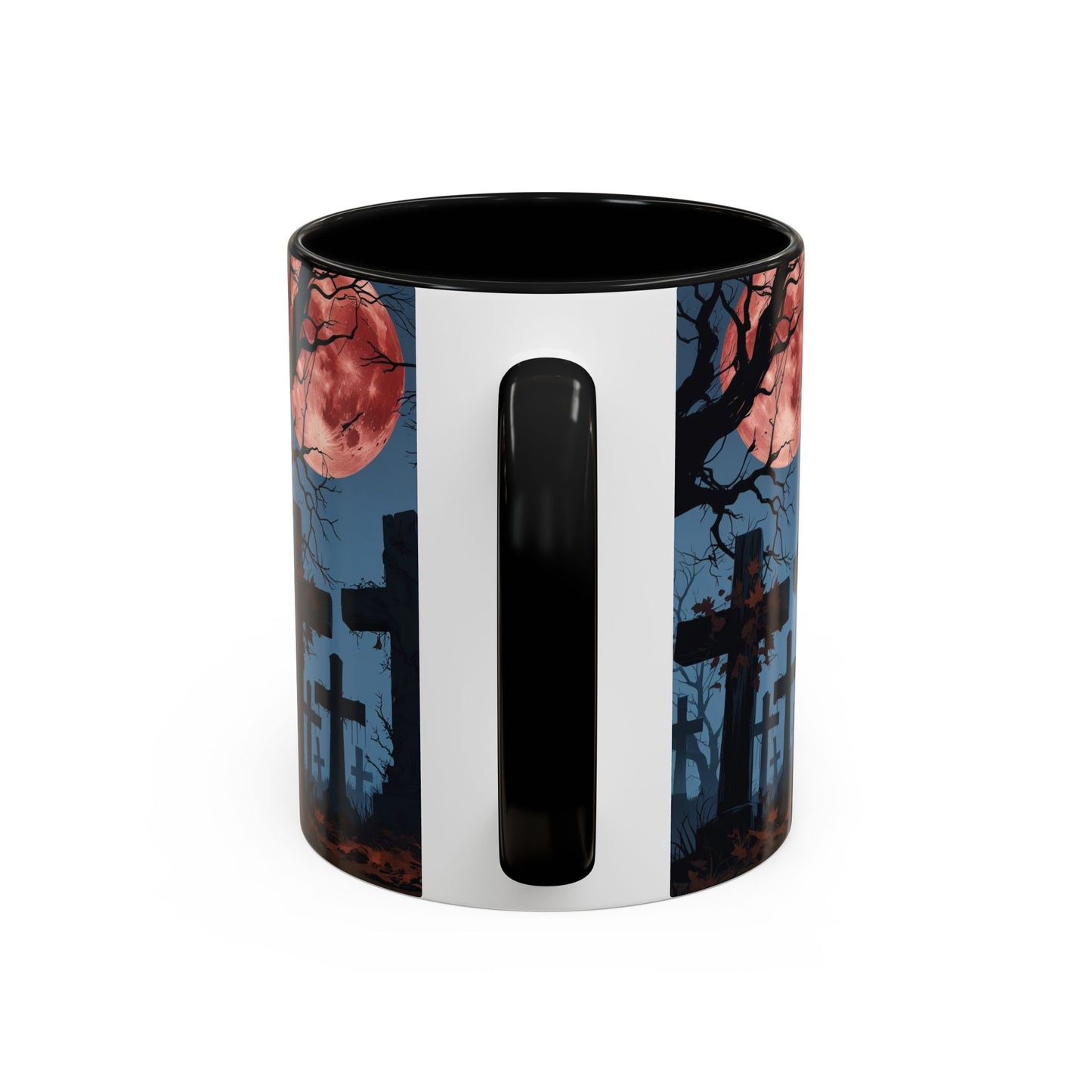 Coffee Mug - Gothic Cemetery | Spooky Halloween Decor, Nightmare Gift