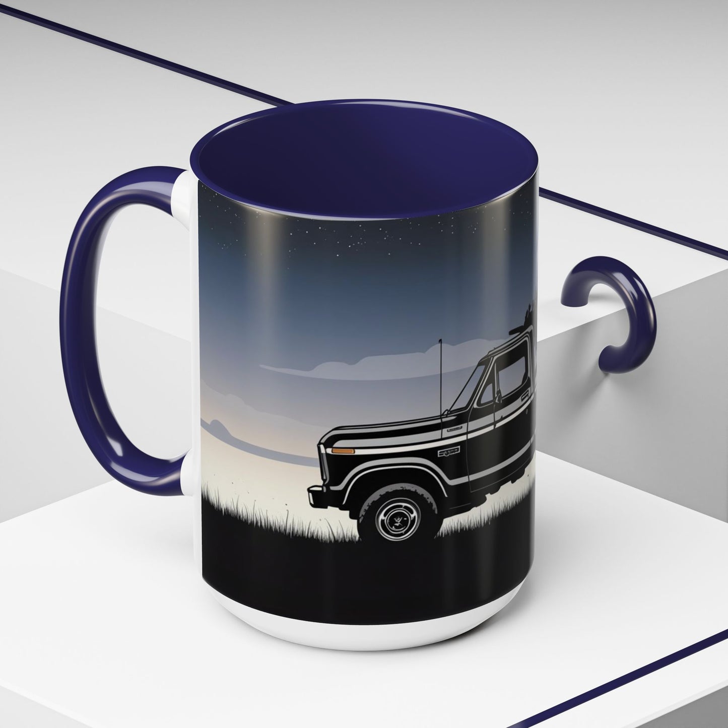 Coffee Mug - Rustic Pickup Truck Vintage Nature Lover Camping Cup