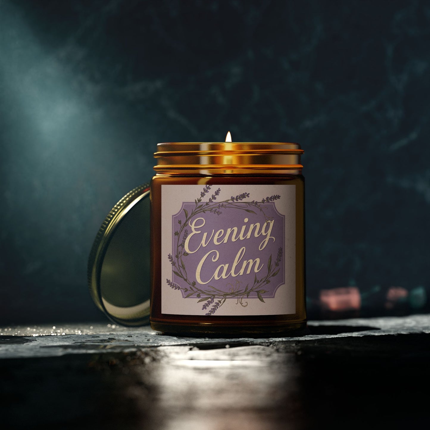 Relaxing Evening Calm - Coconut Apricot Wax Scented Candle