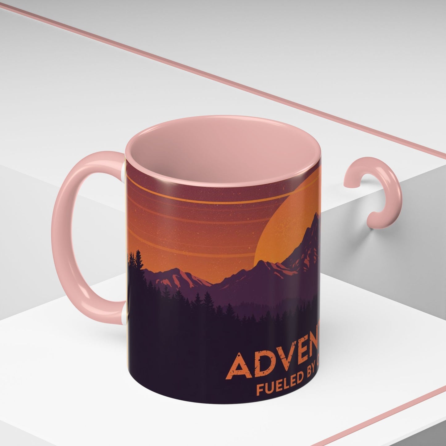 Adventure Coffee Mug - Fueled by Coffee