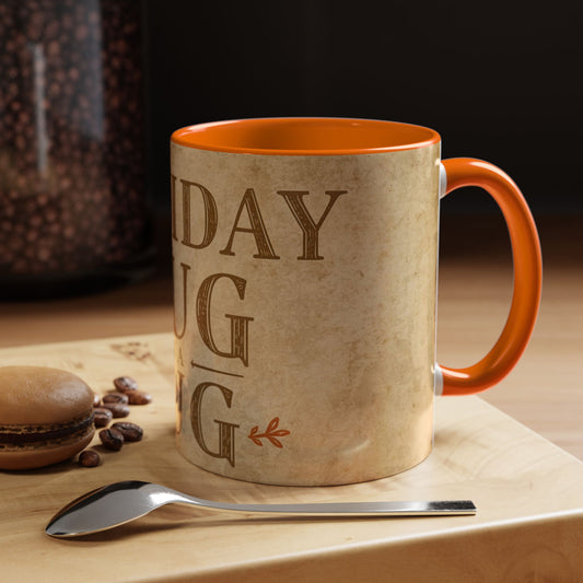 Rustic Holiday Hug Coffee Mug