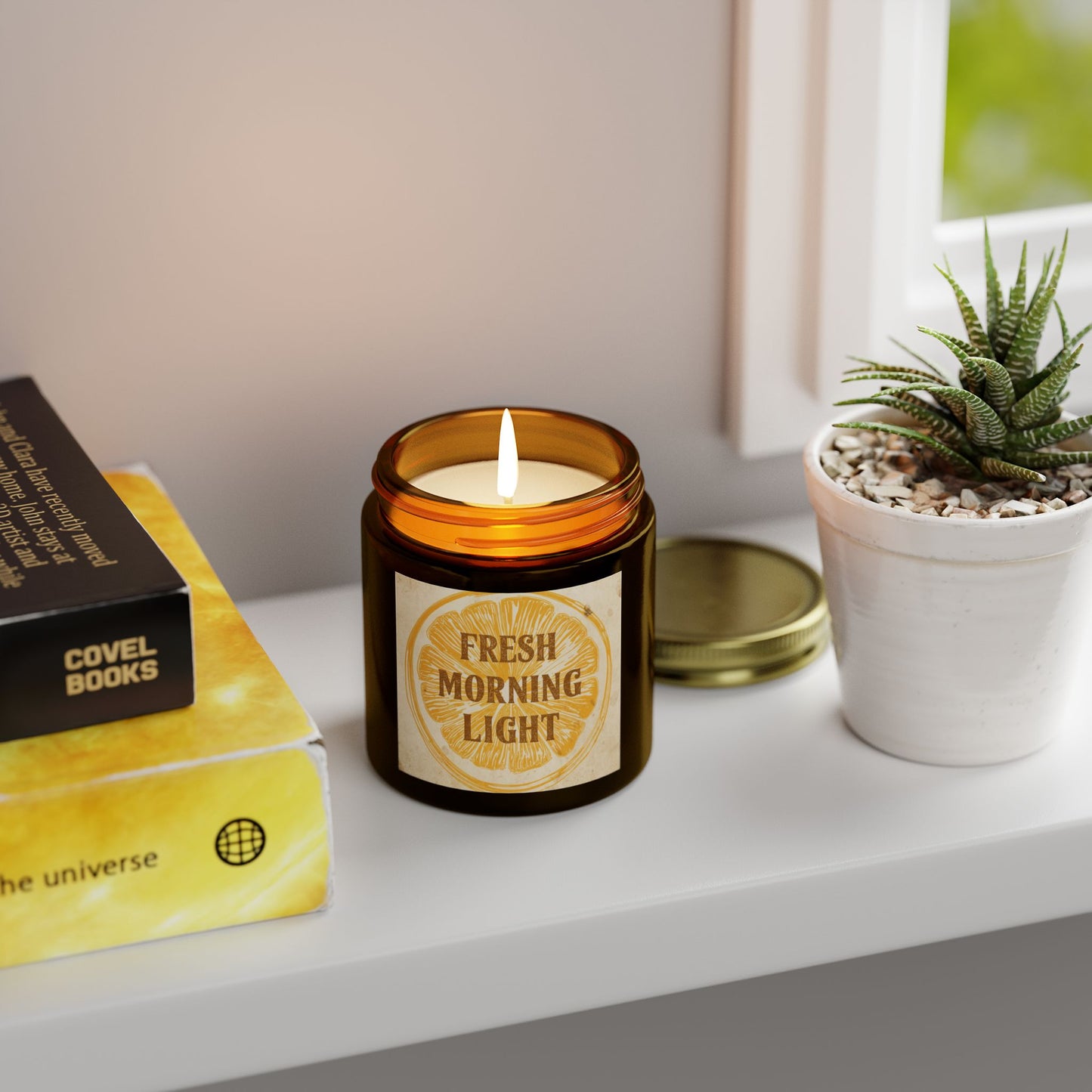 Citrus Rustic Touch Scented Candle