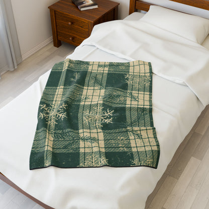 Cozy Winter Velveteen Plush Blanket