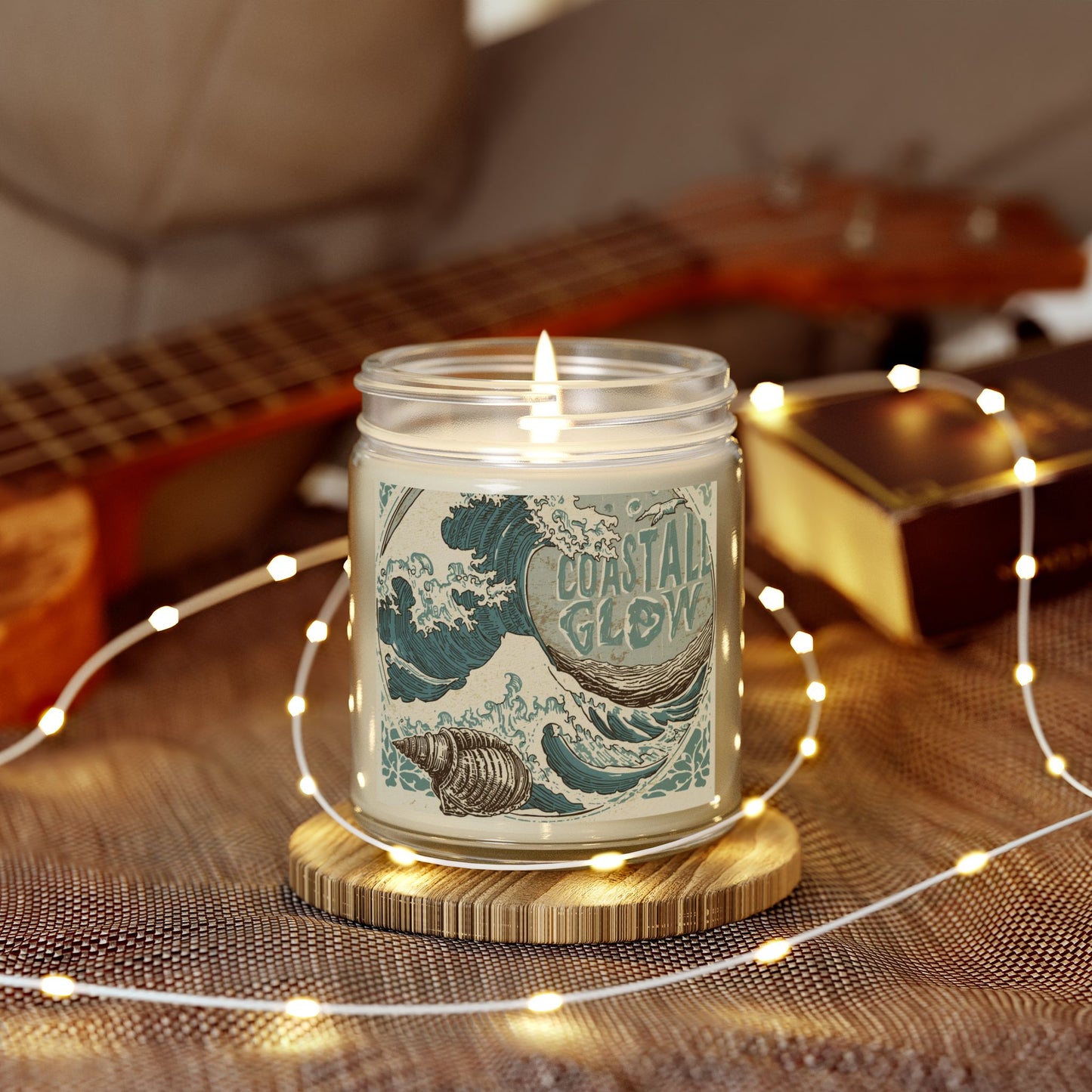 Rustic Coastal Glow Scented Candles