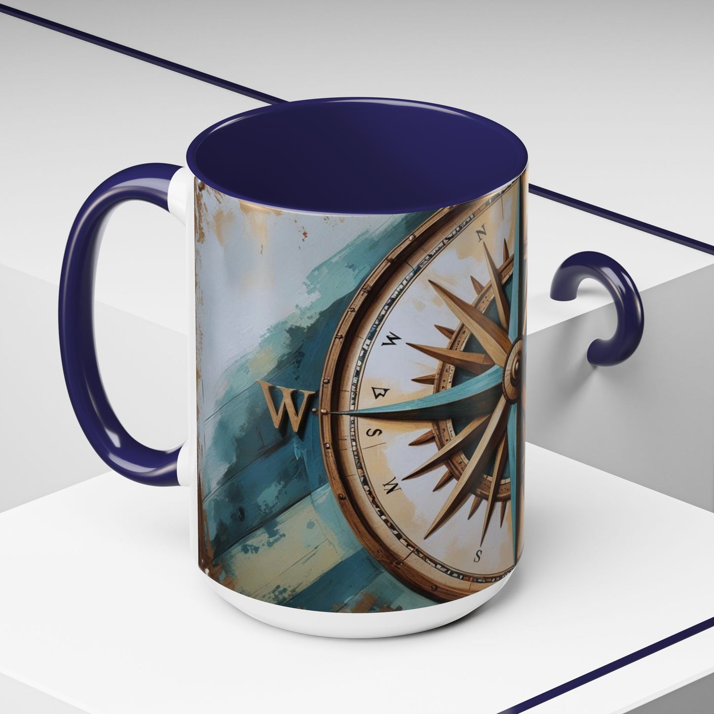 Nautical Compass Mug - Adventure Lover Gift