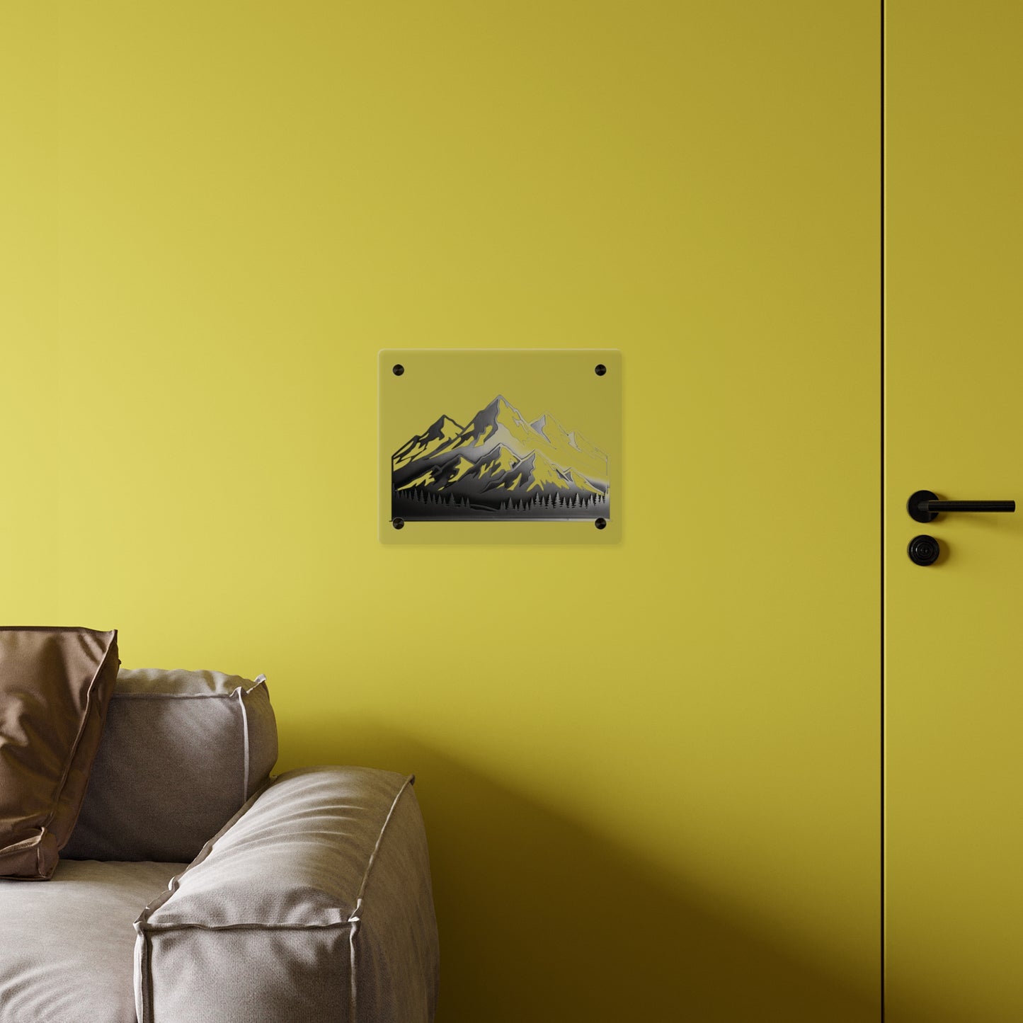 Mountain Peak Acrylic Wall Art
