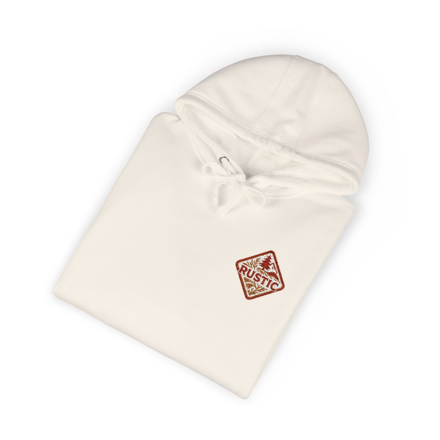 Cozy Rustic Graphic Hoodie - Unisex Fleece Pullover