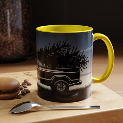 Coffee Mug - Rustic Pickup Truck Vintage Nature Lover Camping Cup