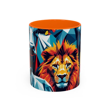 Vibrant Animal Art Coffee Mug - Bold Wildlife Design Gift