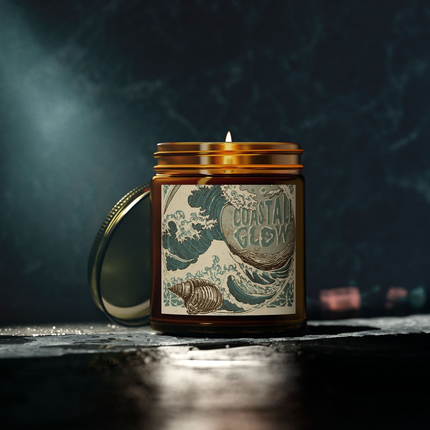 Rustic Coastal Glow Scented Candles