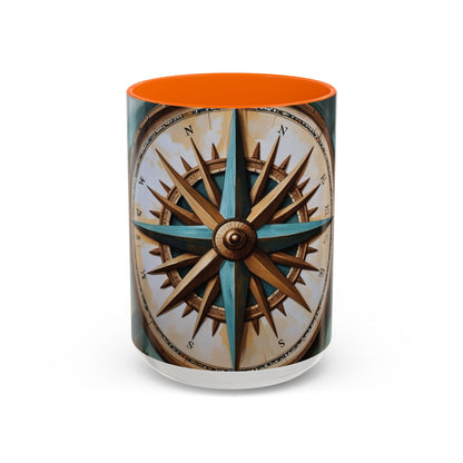Nautical Compass Mug - Adventure Lover Gift