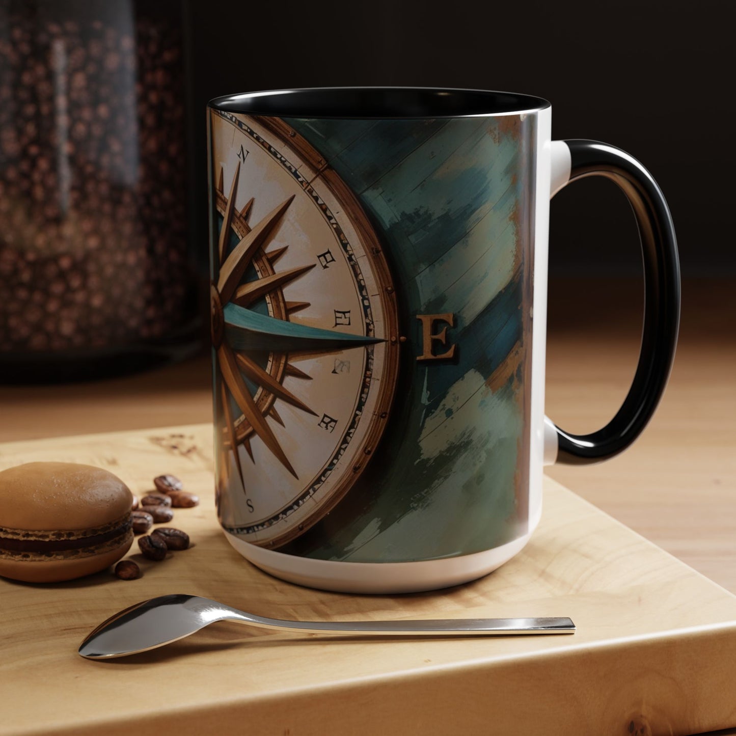 Nautical Compass Mug - Adventure Lover Gift