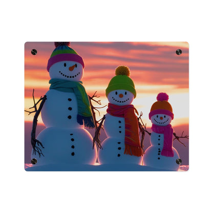 Snowman Acrylic Wall Art