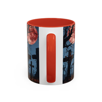 Coffee Mug - Gothic Cemetery | Spooky Halloween Decor, Nightmare Gift