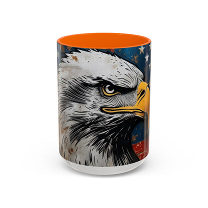 Coffee Mug Patriotic Eagle American Memorial Day Cup