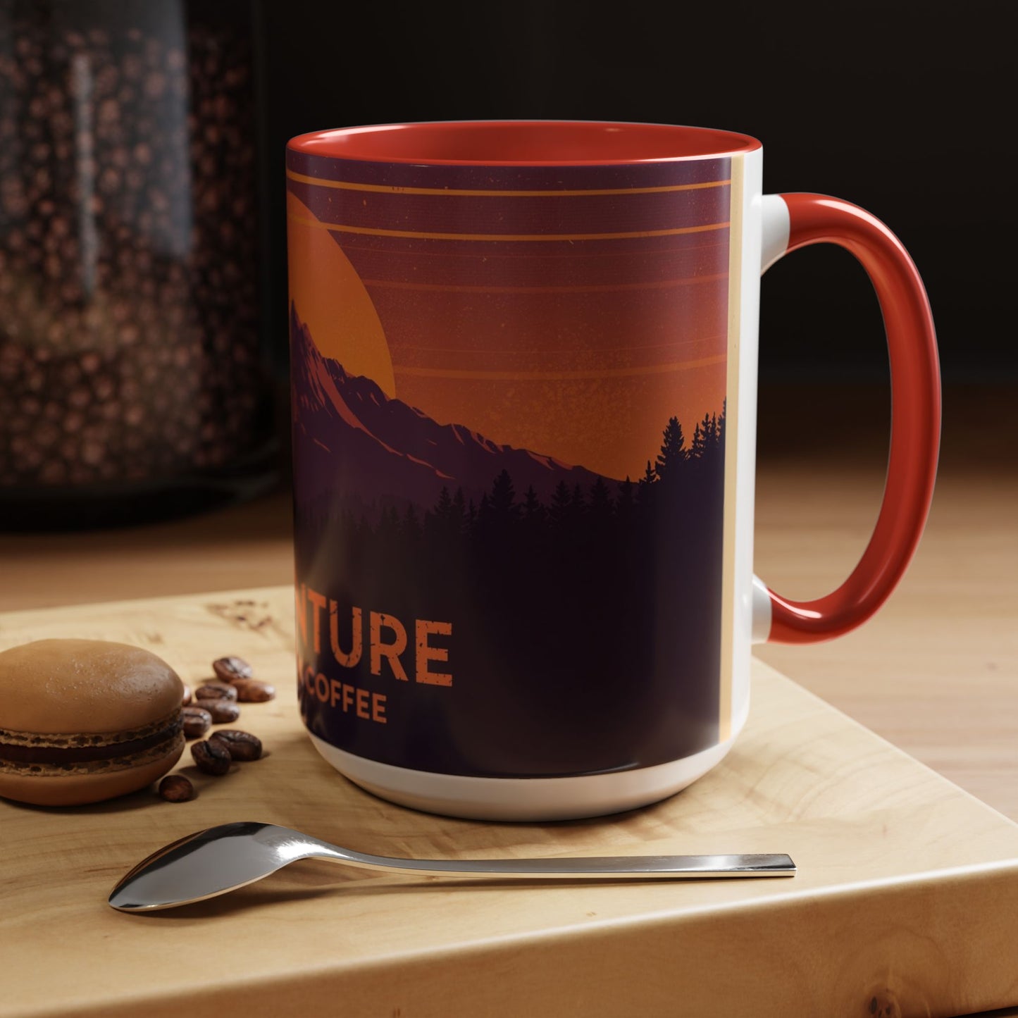 Adventure Coffee Mug - Fueled by Coffee