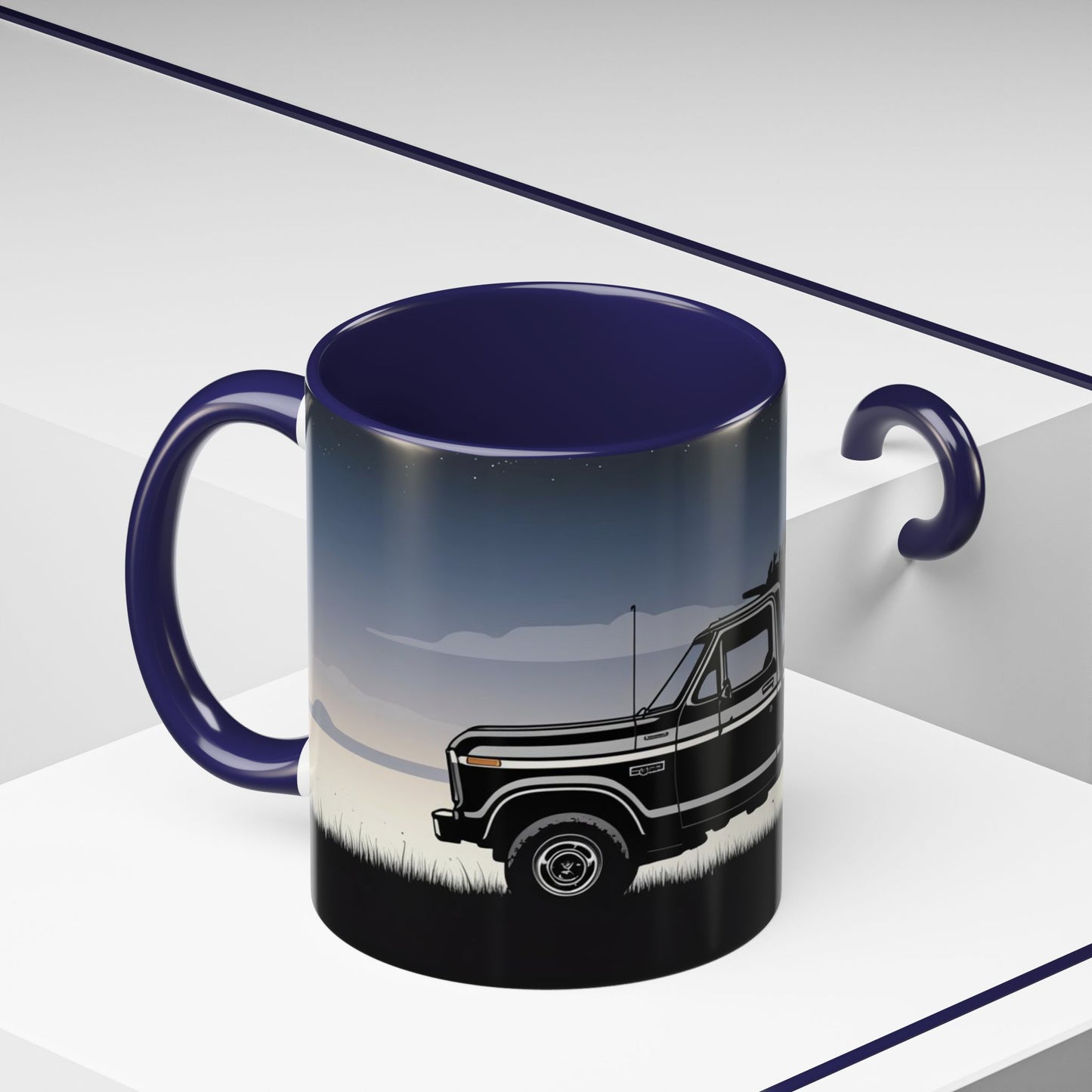 Coffee Mug - Rustic Pickup Truck Vintage Nature Lover Camping Cup