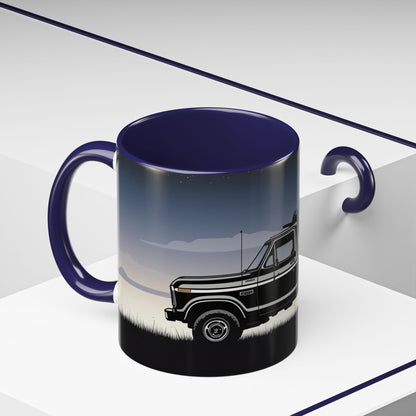 Coffee Mug - Rustic Pickup Truck Vintage Nature Lover Camping Cup
