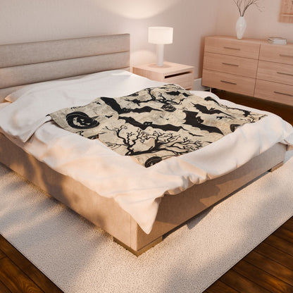 Halloween Velveteen Plush Blanket