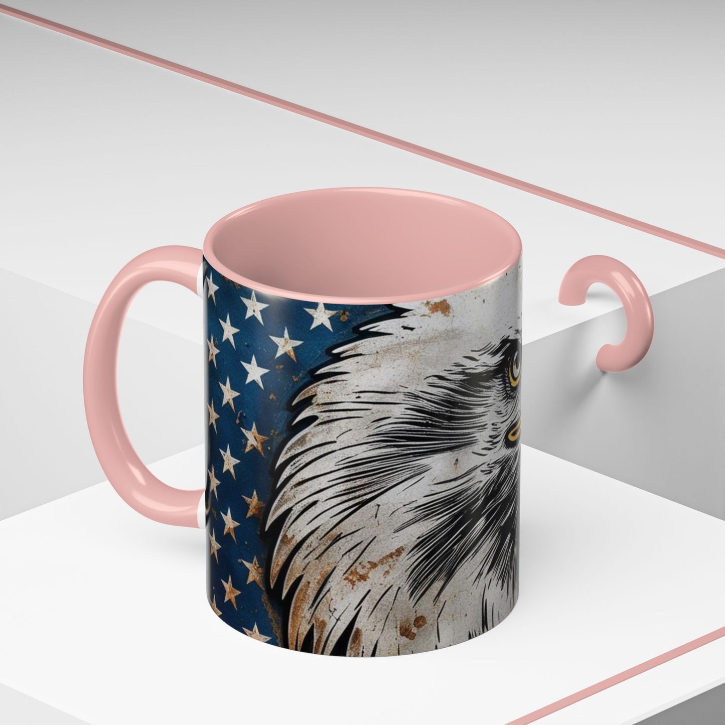 Coffee Mug Patriotic Eagle American Memorial Day Cup