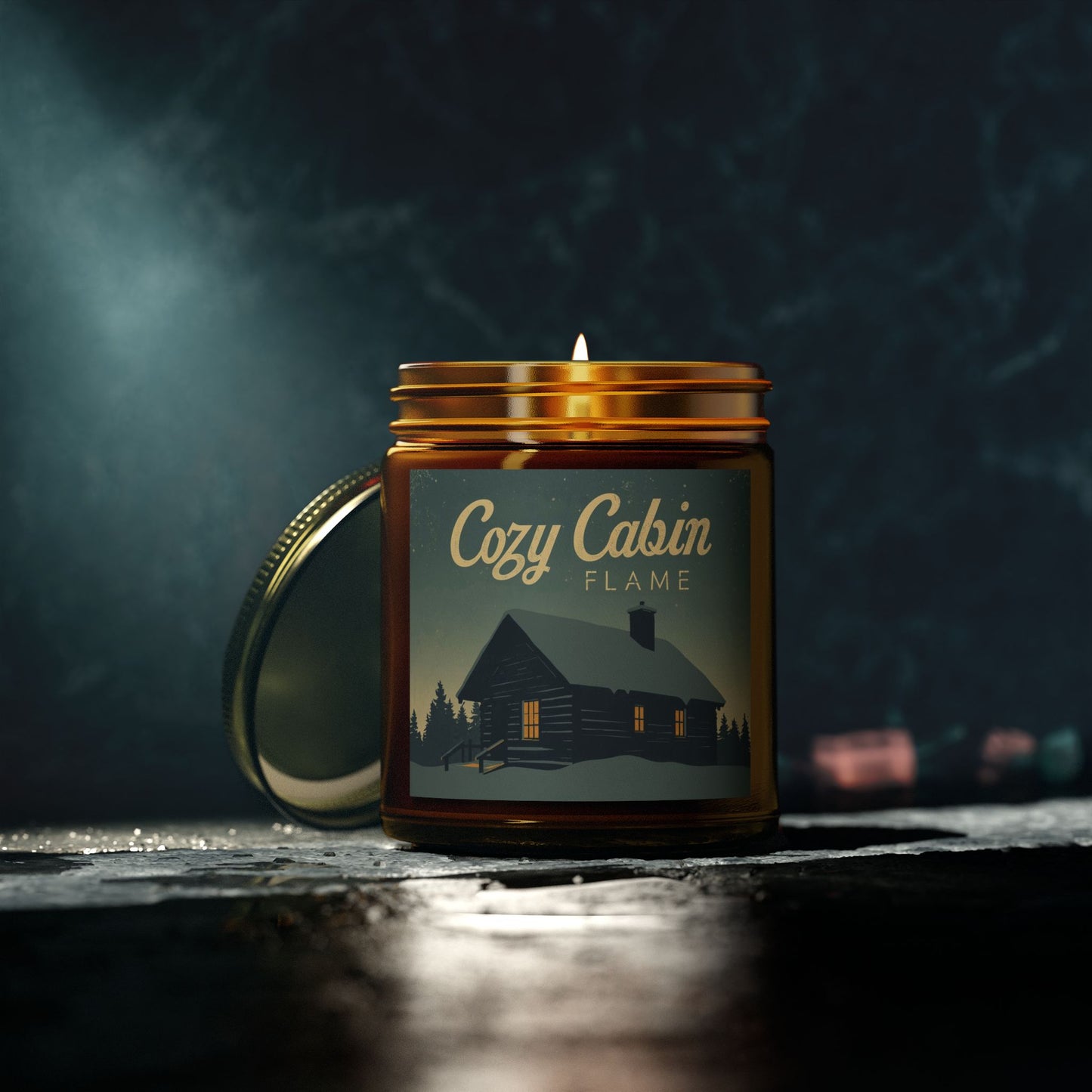 Cozy Cabin Scented Candle