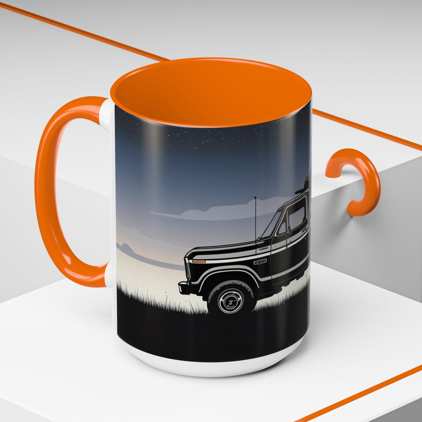 Coffee Mug - Rustic Pickup Truck Vintage Nature Lover Camping Cup