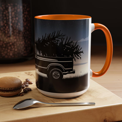 Coffee Mug - Rustic Pickup Truck Vintage Nature Lover Camping Cup