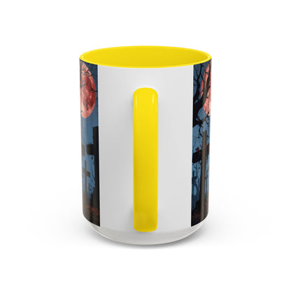 Coffee Mug - Gothic Cemetery | Spooky Halloween Decor, Nightmare Gift