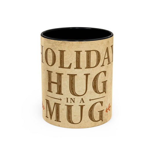 Rustic Holiday Hug Coffee Mug