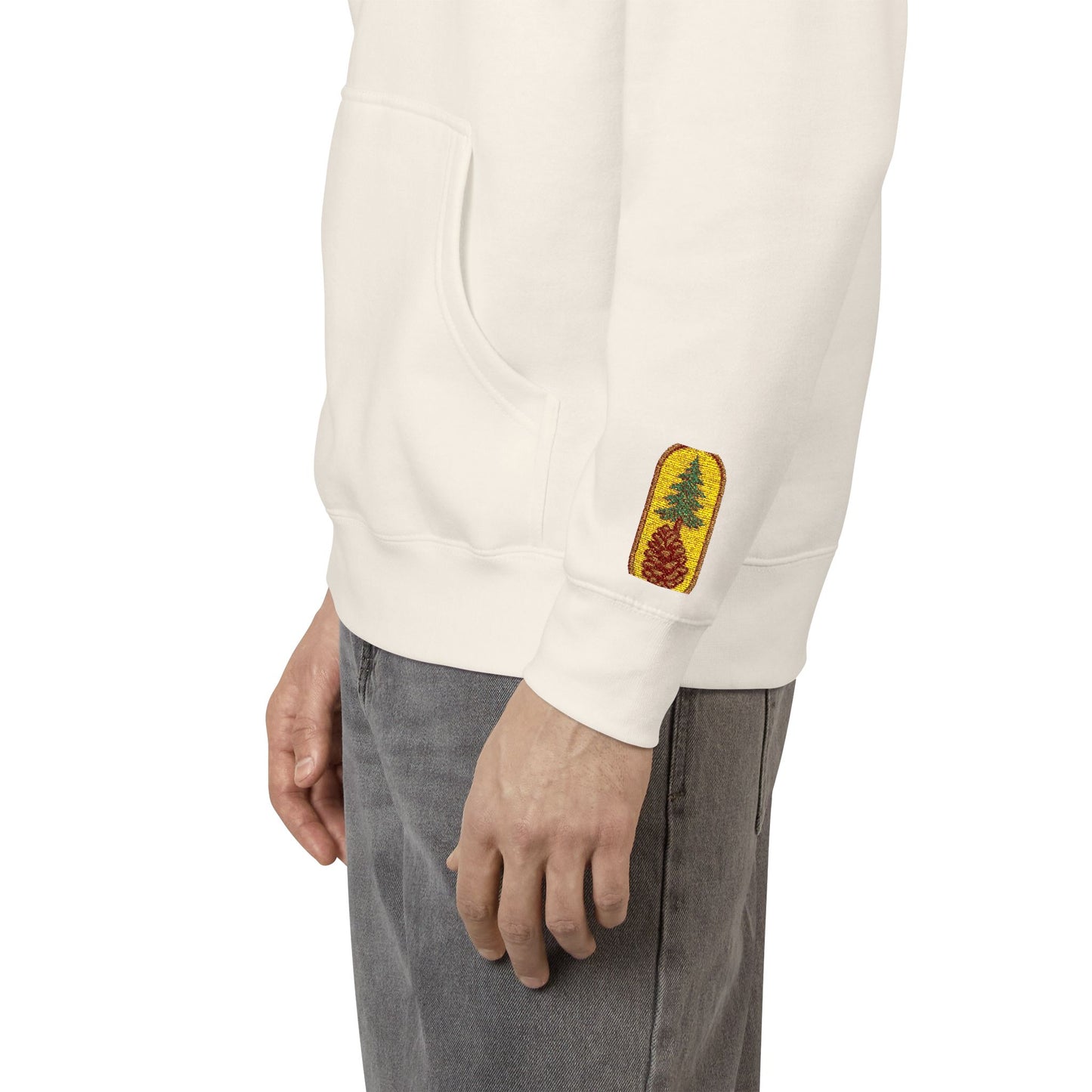 Cozy Rustic Graphic Hoodie - Unisex Fleece Pullover