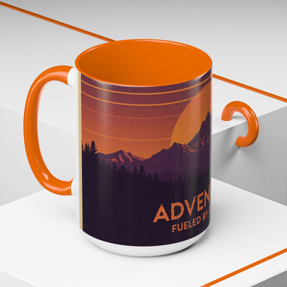 Adventure Coffee Mug - Fueled by Coffee