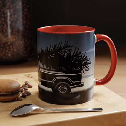 Coffee Mug - Rustic Pickup Truck Vintage Nature Lover Camping Cup