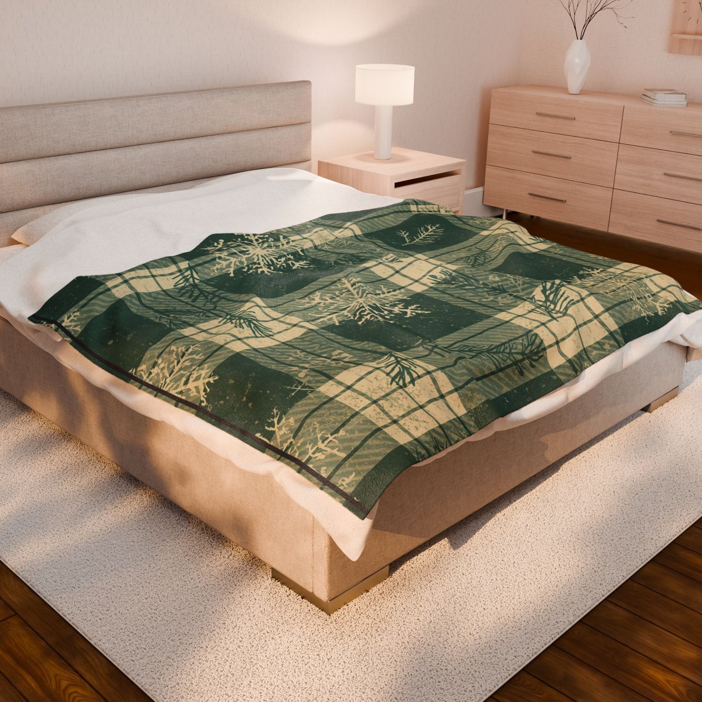 Cozy Winter Velveteen Plush Blanket