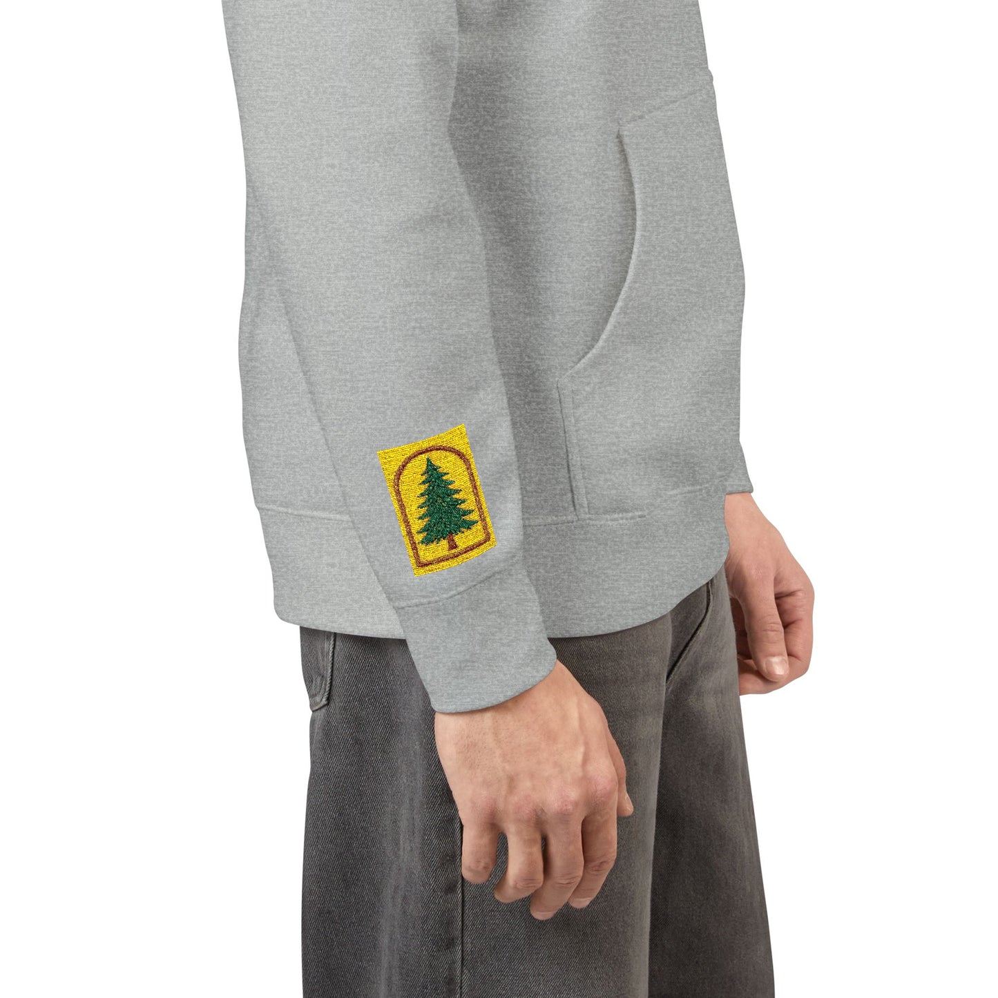 Cozy Rustic Graphic Hoodie - Unisex Fleece Pullover