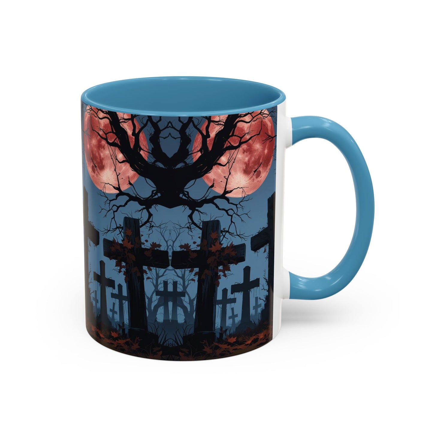 Coffee Mug - Gothic Cemetery | Spooky Halloween Decor, Nightmare Gift