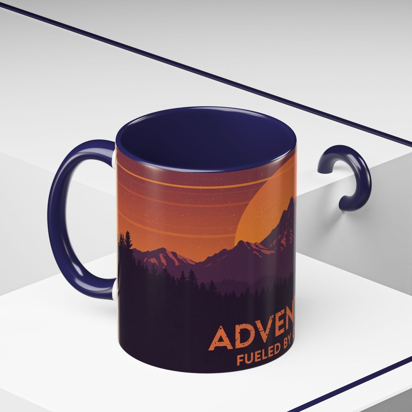 Adventure Coffee Mug - Fueled by Coffee