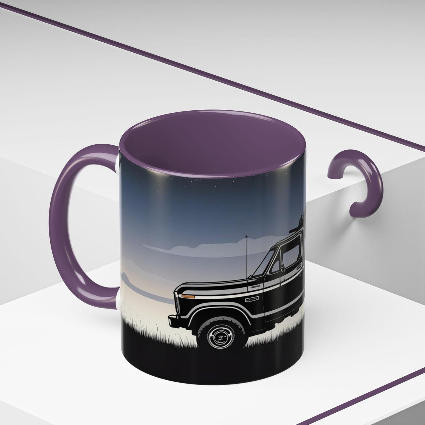 Coffee Mug - Rustic Pickup Truck Vintage Nature Lover Camping Cup