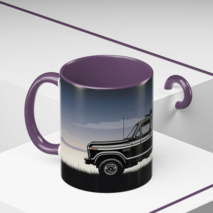 Coffee Mug - Rustic Pickup Truck Vintage Nature Lover Camping Cup
