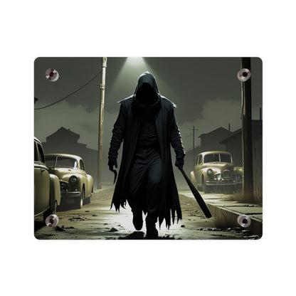 Acrylic Wall Art Panels - Purge Themed Halloween Decor