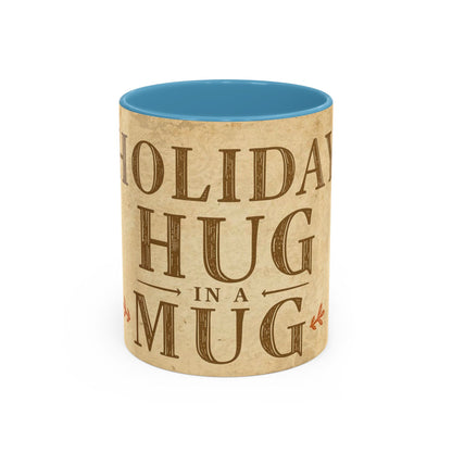 Rustic Holiday Hug Coffee Mug