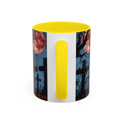Coffee Mug - Gothic Cemetery | Spooky Halloween Decor, Nightmare Gift