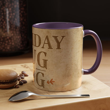 Rustic Holiday Hug Coffee Mug