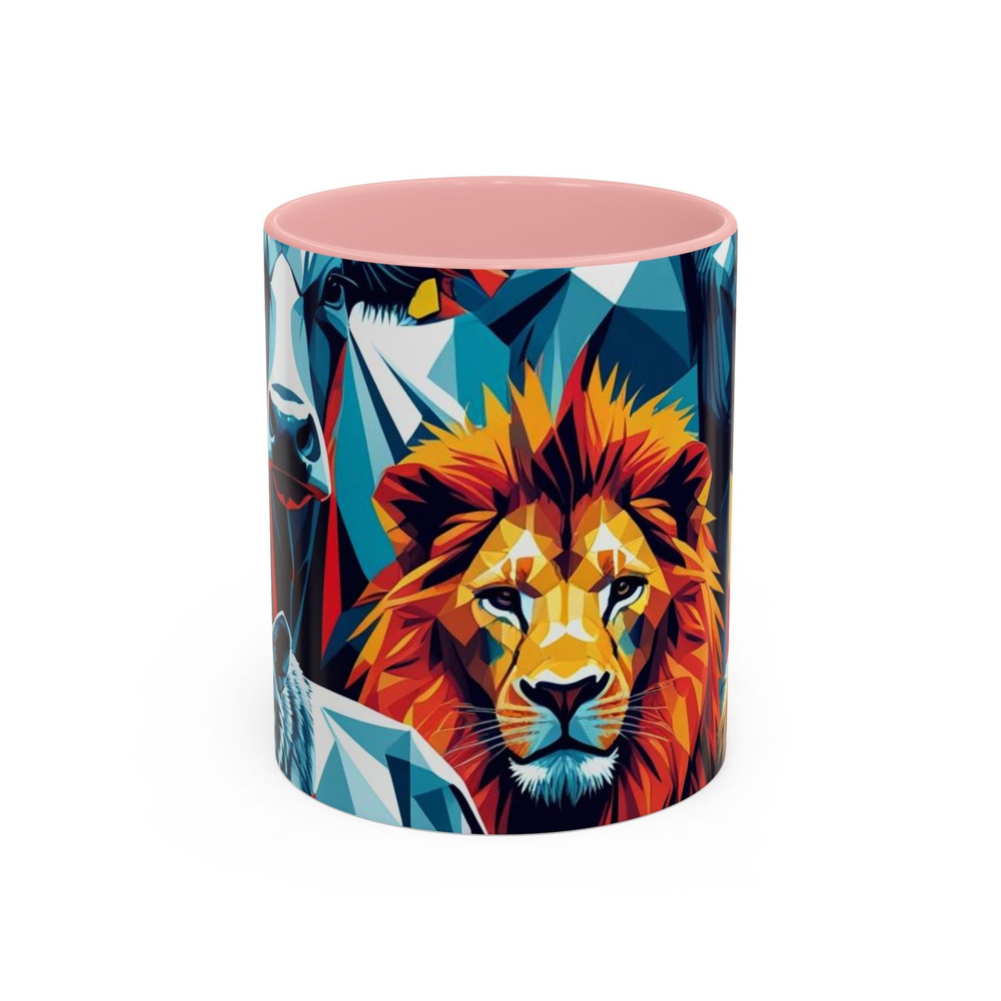 Vibrant Animal Art Coffee Mug - Bold Wildlife Design Gift
