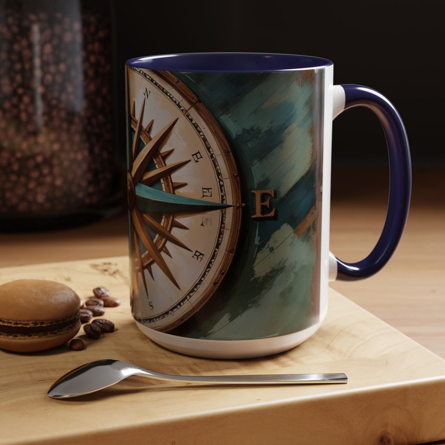Nautical Compass Mug - Adventure Lover Gift